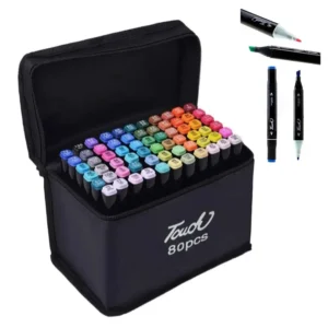 KIT CANETAS - 80 CORES